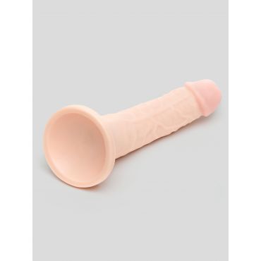 Lifelike Lover Ultra Realistic Suction Cup Dildo 17,5 cm, Flesh Brown - Amorana