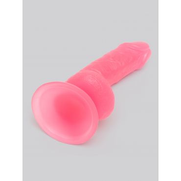 BASICS Glow In the Dark Realistic Suction Cup Dildo - Amorana
