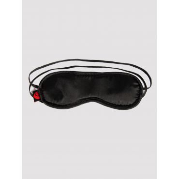 Lovehoney Oh! Satin Blindfold, Black - Amorana