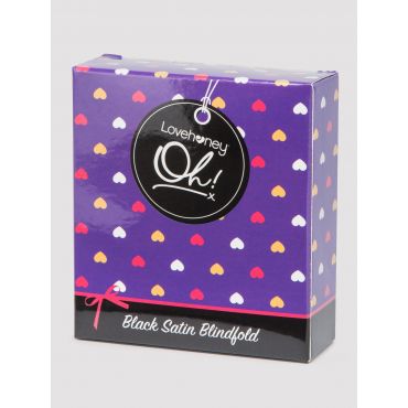 Lovehoney Oh! Satin Blindfold, Black - Amorana