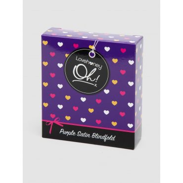 Lovehoney Oh! Satin Blindfold, Black - Amorana