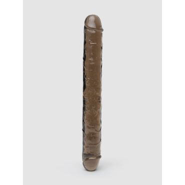 BASICS Realistic Double-Ended Dildo, Black - Amorana