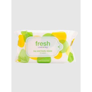Lovehoney Fresh Toy Wipes - Amorana