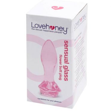 Lovehoney Sensual Glass Anal Plug - Amorana