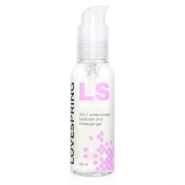 Lovespring LS Versatile 2 in 1 Massage Oil and Lube, 100 ml - Amorana