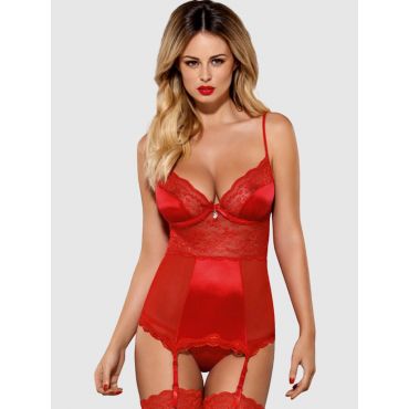 Obsessive Lovica Corset & Thong, S/M - Amorana