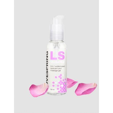 Lovespring LS Versatile 2 in 1 Massage Oil and Lube, 100 ml - Amorana