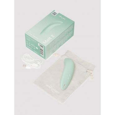We-Vibe Melt 2 App Controlled Rechargeable Clitoral Stimulator - Sage, Green - Amorana