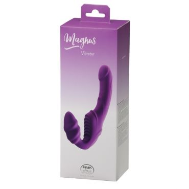 Minds-of-Love Magnus Strapon dildo, Purple - Amorana