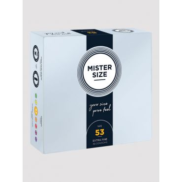 Mister Size, Mister Size 53, Condom, 36 Pieces - Amorana