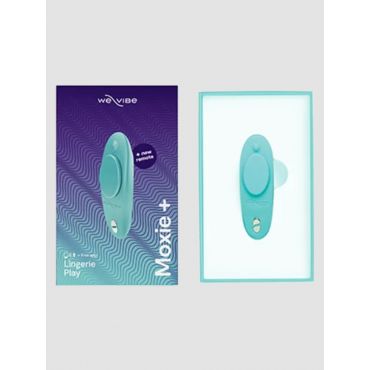 We-Vibe Moxie+ Aqua Auflegevibrator, Blue - Amorana