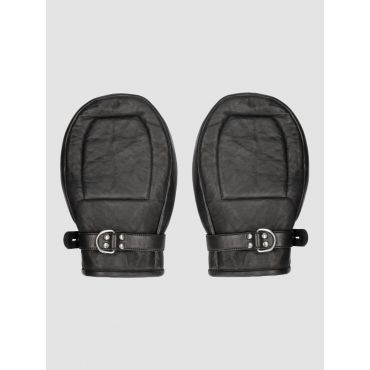 Ouch Mittens Bondage with Metal Teeth & Handcuffs - Amorana