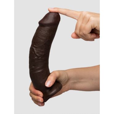 King Cock Realistic Dildo with Suction Cup, Flesh Brown - Amorana
