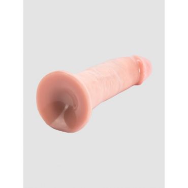King Cock Ultra Realistic Girthy Suction Cup Dildo 9 Inch / 23 cm Flesh Pink, Flesh Pink - Amorana