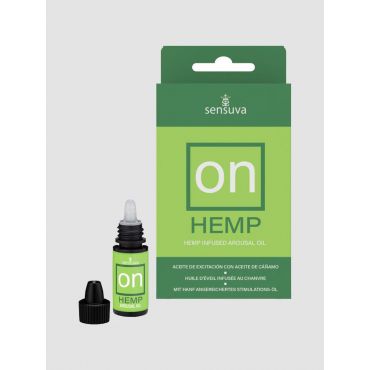 Sensuva ON Arousal Stimulant Based on Hemp Oil - Amorana