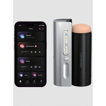Lovense Solace Pro AI-Controlled Masturbator with Remote Control - Amorana