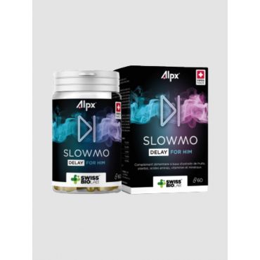 ALPX SLOWMO for Men Natural Food Supplement (60Pcs) - Amorana