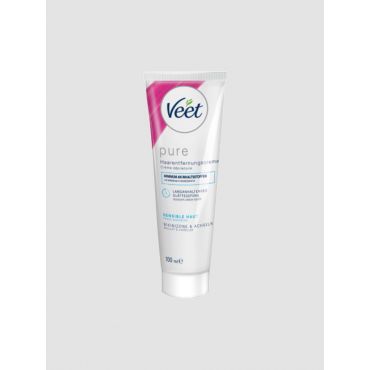 Veet Pure Hair Removal Cream for Bikinizonr & Underarms (Sensitive Skin) - Amorana