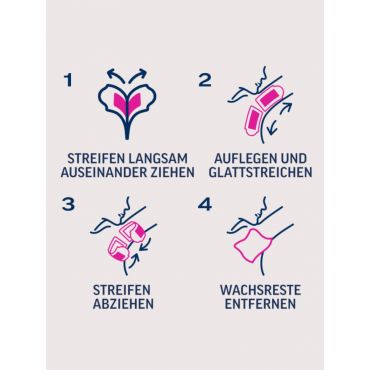 Veet Pure Cold Wax Strips for Bikinizone & Underarms (Sensitive Skin) - Amorana