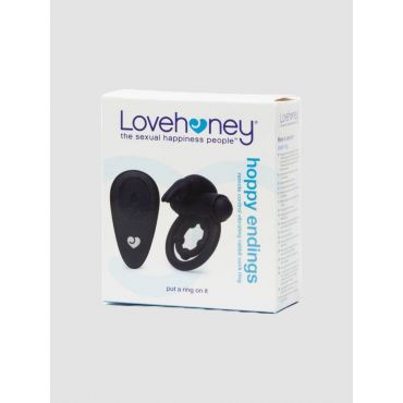 Lovehoney Hoppy Endings Remote-Control Rabbit Cock Ring - Amorana