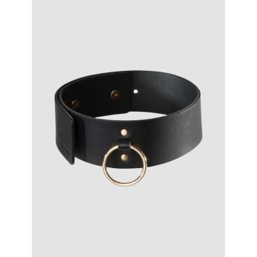 Bijoux-Indiscrets MAZE Choker with Detachable Leash, Black - Amorana
