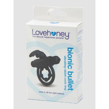 Lovehoney Bionic Bullet Cock Ring, Black - Amorana