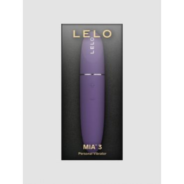Lelo MIA 3 discreet lipstick vibrator - Purple, Purple - Amorana