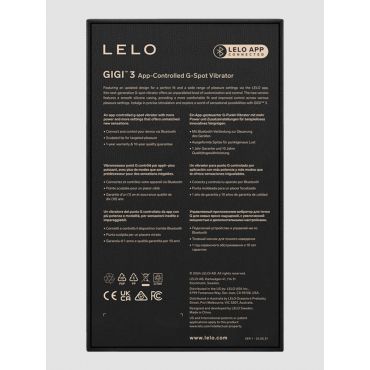 Lelo GIGI 3 G-spot vibrator - Deep Rose, Deep Rose - Amorana