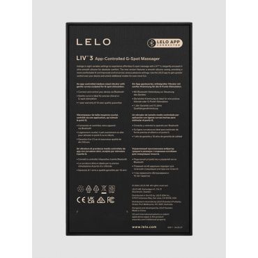 Lelo LIV 3 powerful G-spot massager - Rose, Rose - Amorana