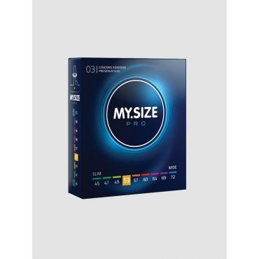 Mysize My.size Pro 53 3er Kondom, 3 Pieces - Amorana