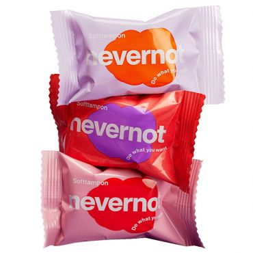 NeverNot Soft-Tampon 2.0 10Stk Tampon, 8 pieces - Amorana
