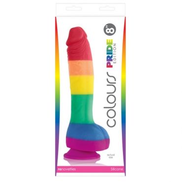 nsnovelties Pride Edition Dildo, 18.5 cm - Amorana