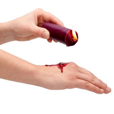 Ouch Wax Play Massagekerze, Rose - Amorana