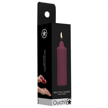 Ouch Wax Play Massagekerze, Rose - Amorana