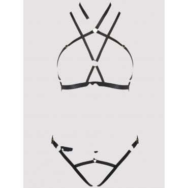 Passion Kelis Dessous Set Ouvert, L/XL - Amorana