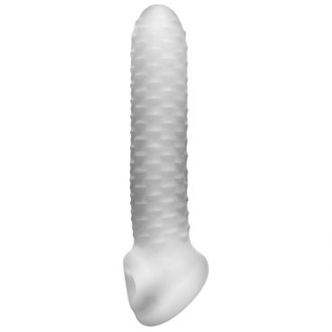 Perfect-Fit Fat Boy Checker Plate Penishülle, 20 cm - Amorana