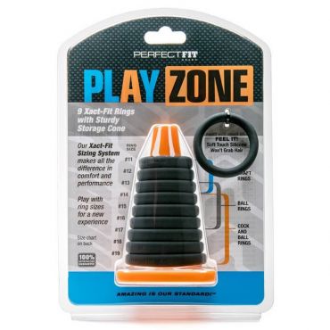 Perfect-Fit Playzone Kit Classic penis ring - Amorana
