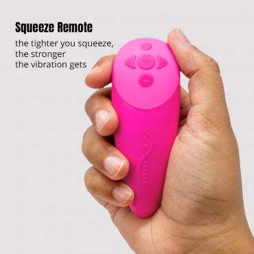We-Vibe Chorus Remote Controlled Couple's Vibrator, Pink - Amorana