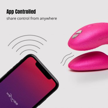 We-Vibe Chorus Remote Controlled Couple's Vibrator, Pink - Amorana