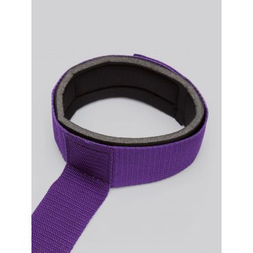 Purple Reins Collar-to-Wrist Restraint - Amorana