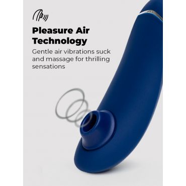Womanizer Premium 2 Pleasure Air Clitoral Stimulator, Blueberry - Amorana