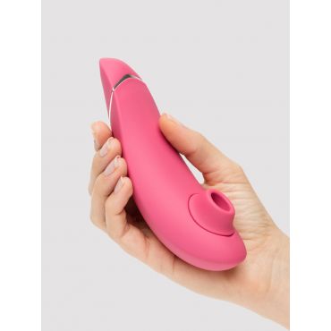 Womanizer Premium 2 Pleasure Air Clitoral Stimulator, Raspberry - Amorana