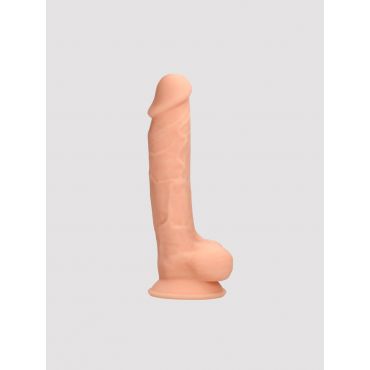 Realrock Silicone Cock with Balls Realistic dildo, 17.8 cm - Amorana