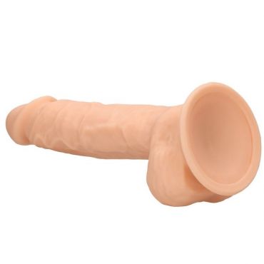 Realrock Silicone Cock with Balls Realistic dildo, 22.8 cm - Amorana