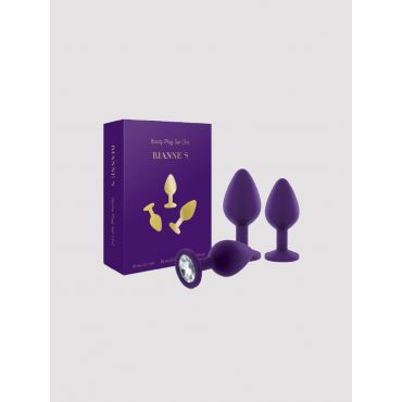 Rianne-S Booty Plug Set Anal plug, Purple - Amorana