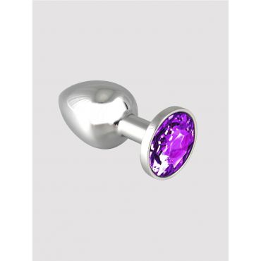 Rimba Small Stainless Steel Anal Plug, Purple - Amorana