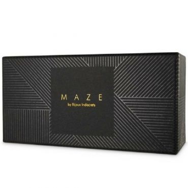 Bijoux-Indiscrets MAZE Tassel-Choker Erotic accessories, Black - Amorana