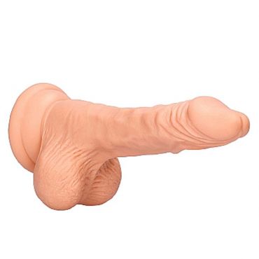 Realrock Realistic Balls Realistischer Dildo, 17 cm - Amorana