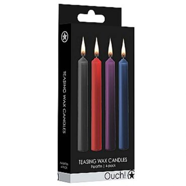 Ouch Wax Play Massagekerze, Multicolor - Amorana