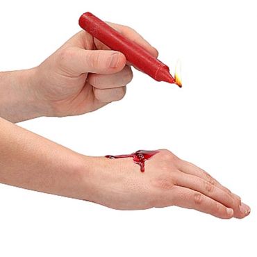 Ouch Wax Play Massagekerze, Red - Amorana